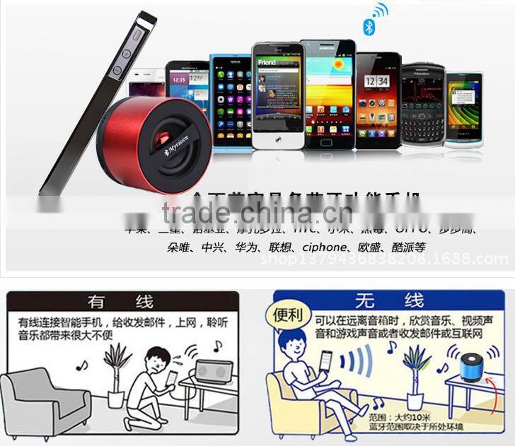 Factory Wholesale Cheap Bluetooth Speaker Handsfree Portable Wirless Speaker Promotional Gifts Fashion Presents Mini Speaker