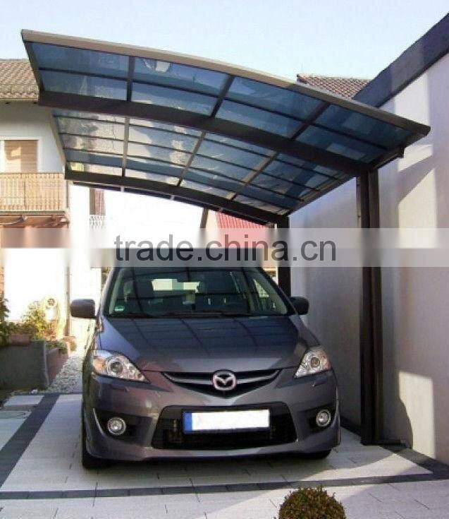 Polycarbonate sheet for steel glass carport canopy