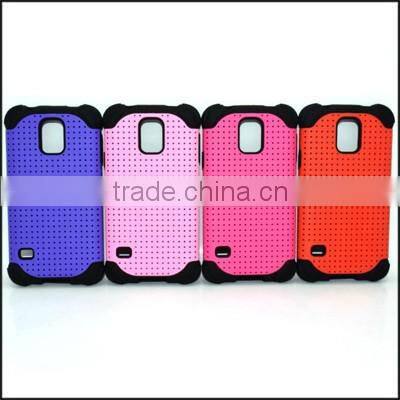 for Samsung S5 Silicone mesh Case,Silicone phone Case