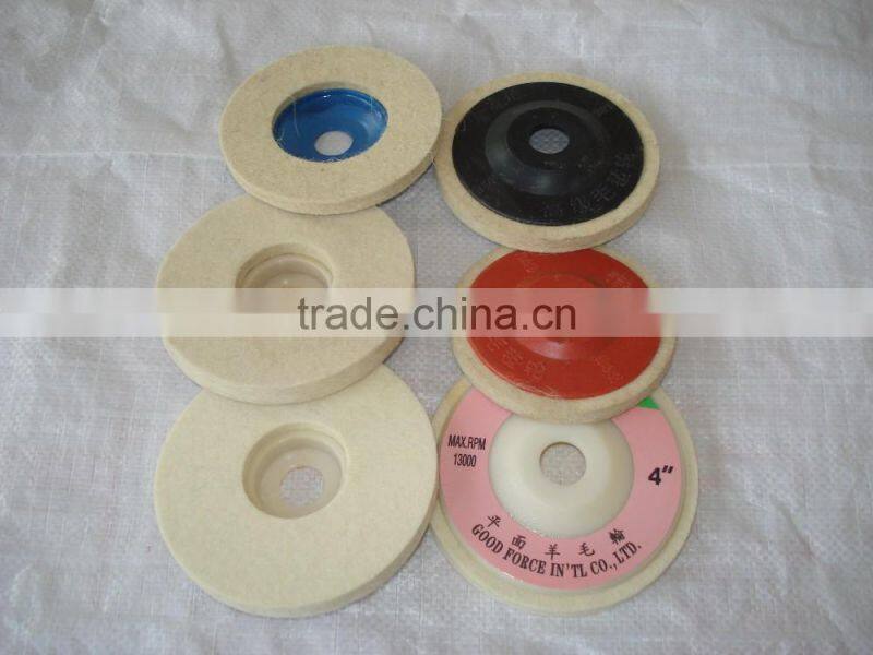 grinding felt and grinding wheel