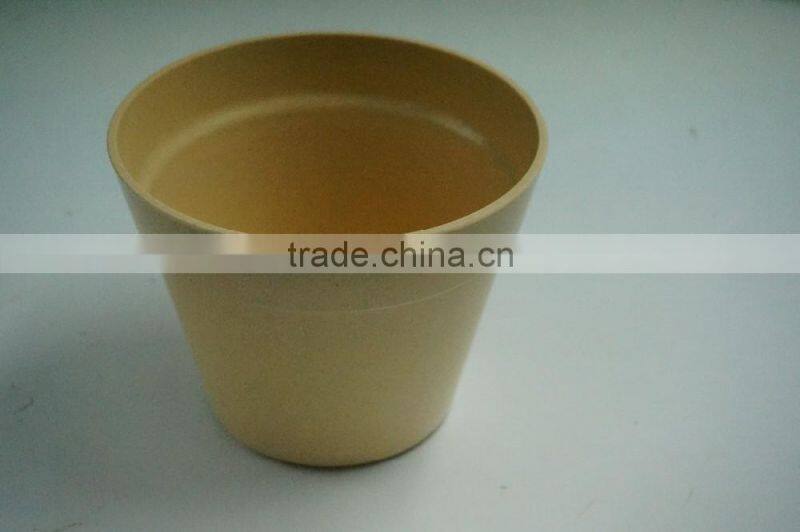 2016 hot selling bio bamboo fibre planter pots