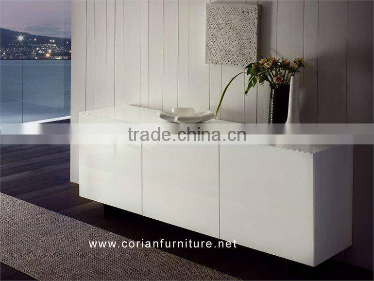 Modern design corianfurniture TV standing cabinet