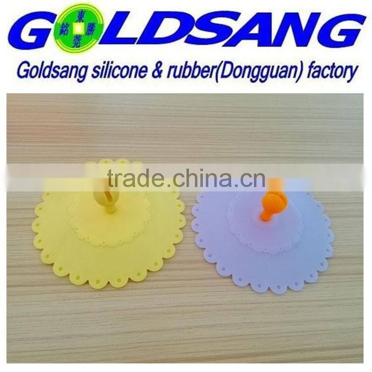hot selling simple silicone cup lid for mug cup cover