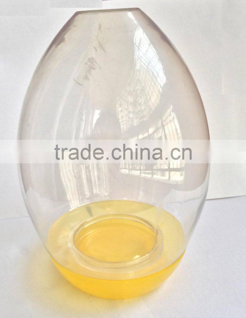 Food grand PS material Easter egg container/plastic easter egg/animal easter egg