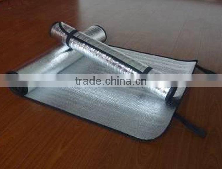 heated double side alumium foil picnic blanket for camping