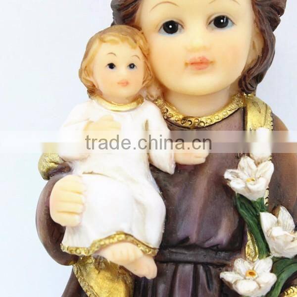 Custom catholic true religious items resin baby jesus statue for sale