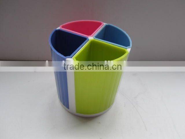 Colorful Plastic Stationery STORAGE BUSKET/Multifunctional Pen Holder