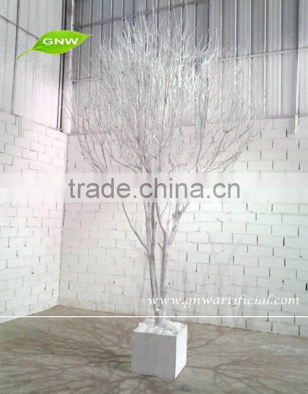 WTR1103 GNW 10ft high white artificial dry tree for fashion runway decoration
