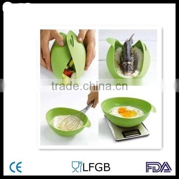 Food grade material multi-purpose silicone baking bowl/silicone fish bowl/Silicone steaming bowl