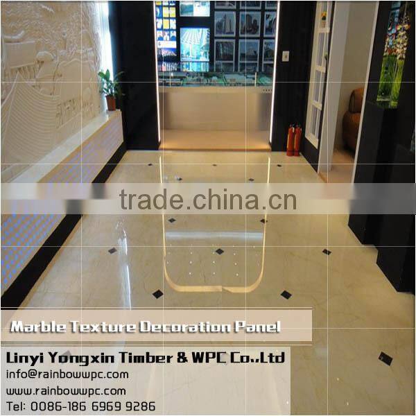 028 Interior Decorative Marble Texture waterproof Pvc Bathroom Wall Panels