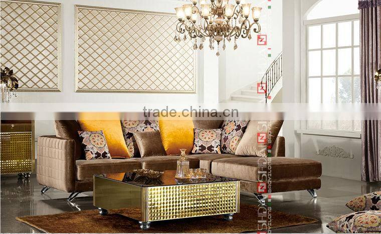 corner sofa set designs, luxury corner sofa, living room furniture sofa set G187B