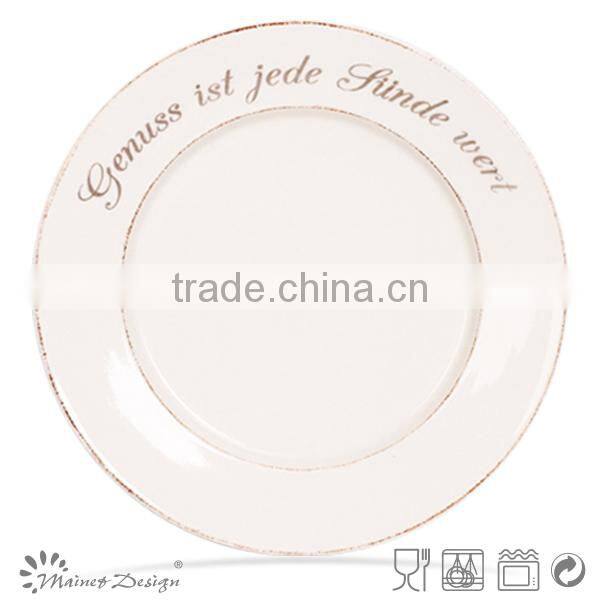 Super quality novel dinnerware sets ceramic christmas design