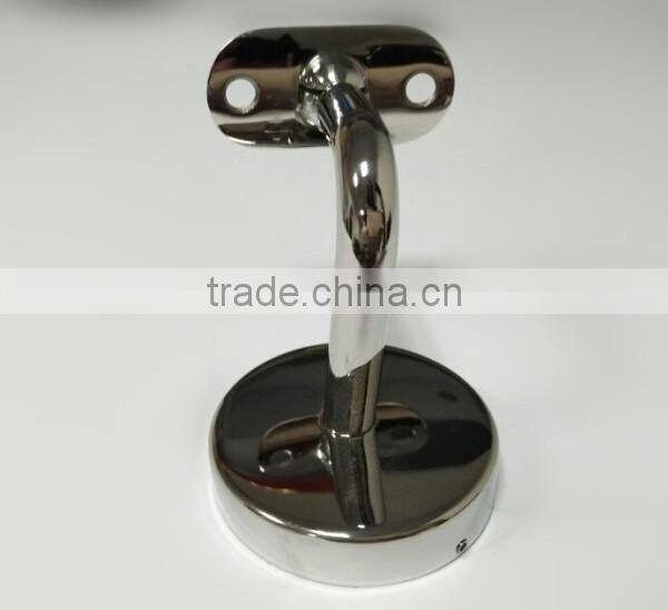 Stainless Steel Handrail Bracket/Wall Mounted Pipes Connector With Cover