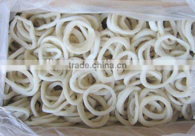 fresh high quality frozen squid ring 3-8cm