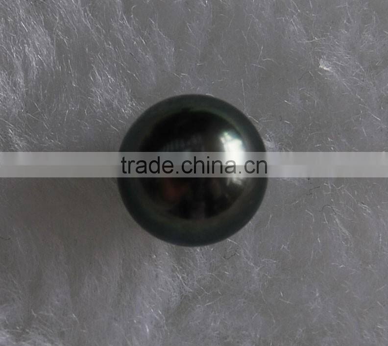 12-13mm Natural And Cultured Peacock Green Tahitian Pearl Beads
