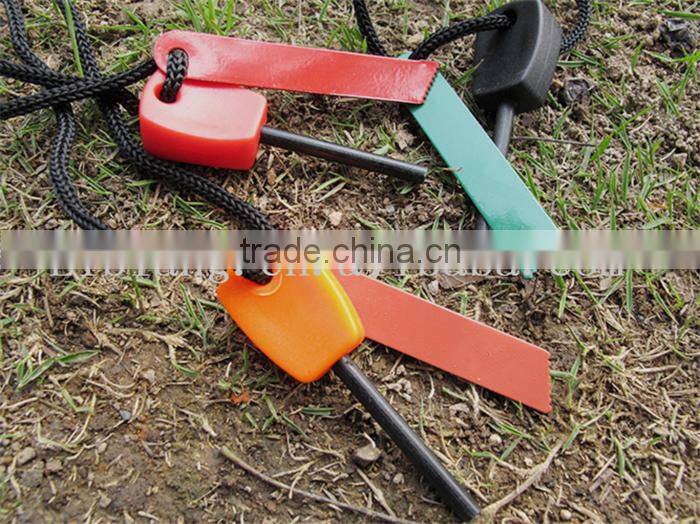 Outdoor Emergency Survival Fi Portable Magnesium Flint Stone