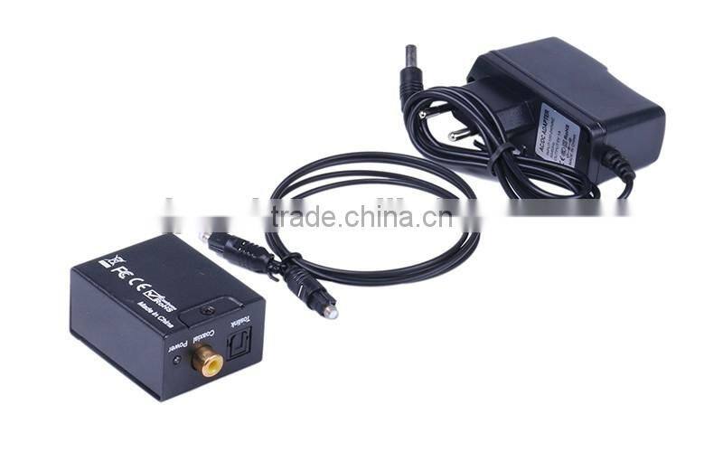 Digital audio out optical converter h0tpn analog audio converter for sale