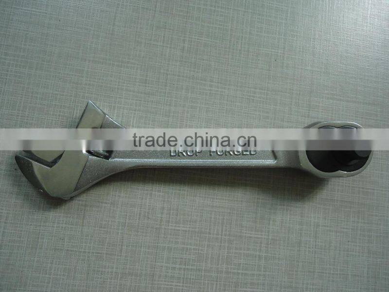 adjustable torque impact angle wrench