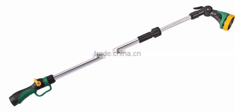Telescopic Aluminum Pole Thumb Water Spray Wand