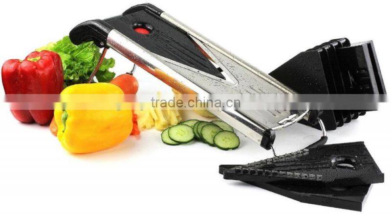 The Mandoline Slicer Vegetable Cutter Stainless Steel Kitchen Grater Chopper Blade