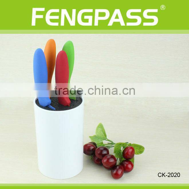 ceramic knife holder in swan-shape (671-125-256)