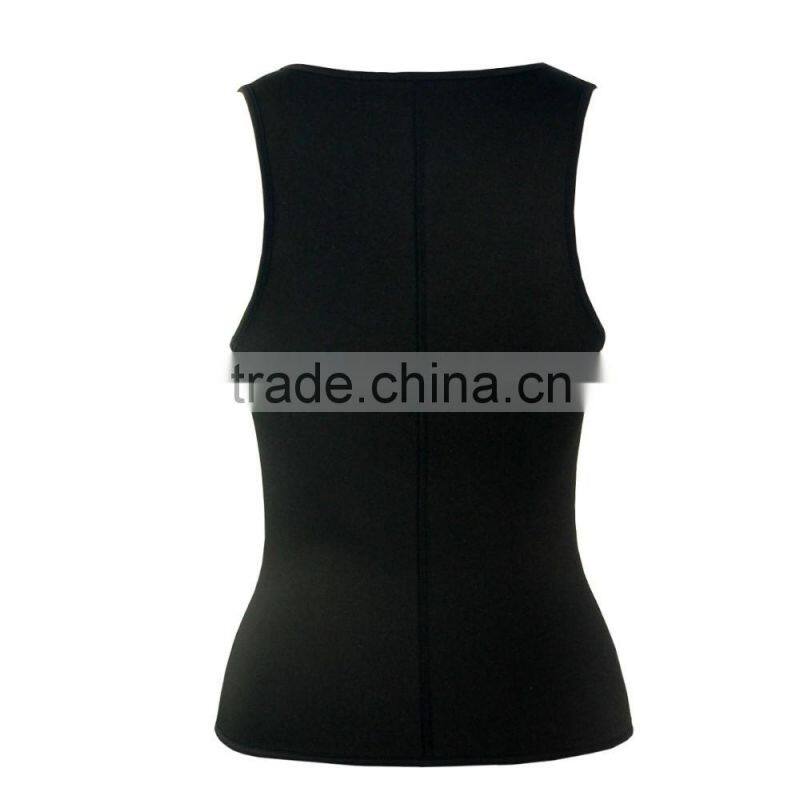 Sexy new slim shape vest breast care body slimming waist vests with zipper