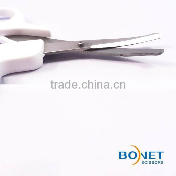 S94002P1 CE qualified beauty care curved scissors baby nail scissors