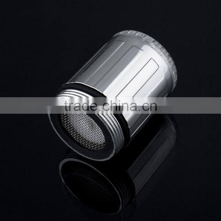 Led Water Faucet light 7 colors Changing Quick Flashing Shower Stream glow led water tap faucet ftic Water Stream Spout Sink Tap