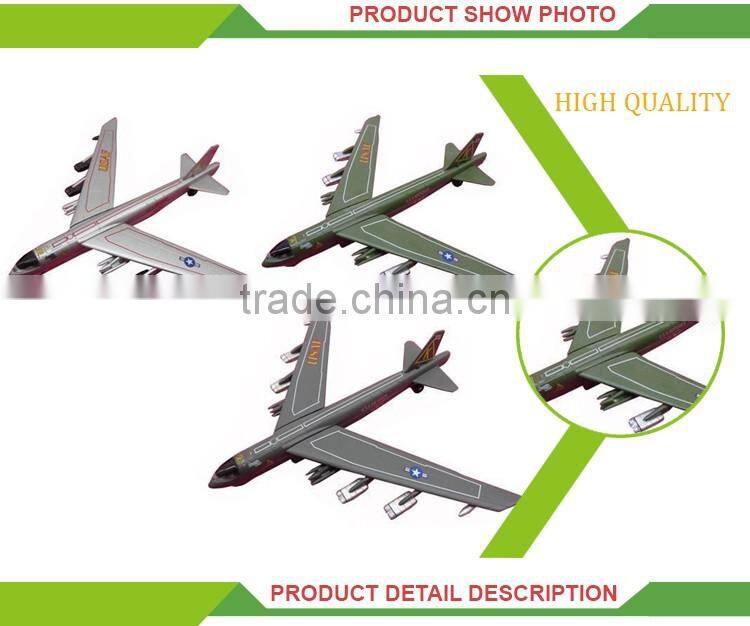 New design friction toys high quailty diecast model aircraft from china