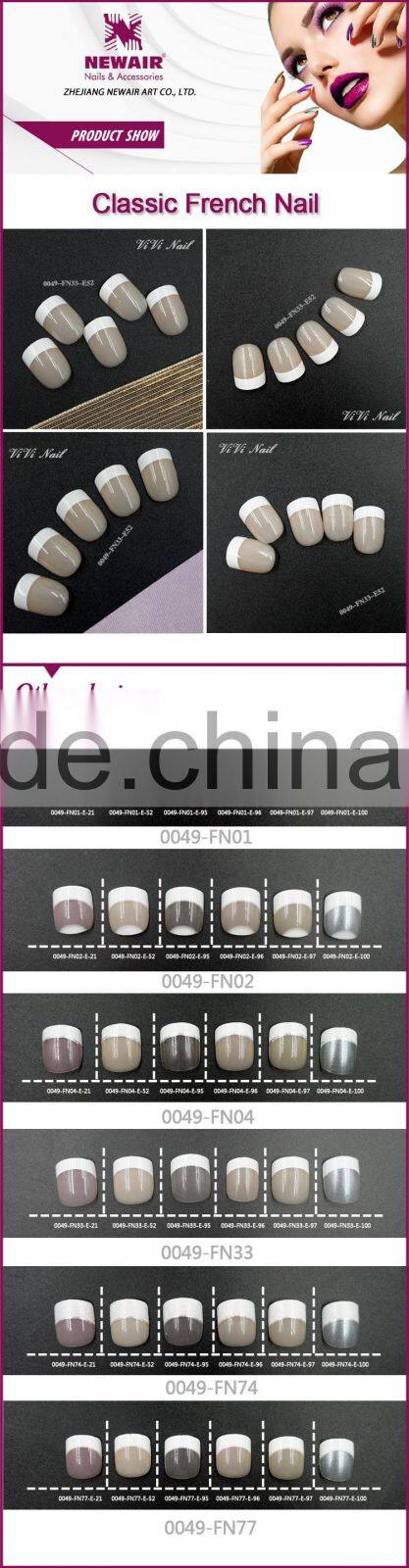 New designs fashion nail art sticker nail accessories press on nails