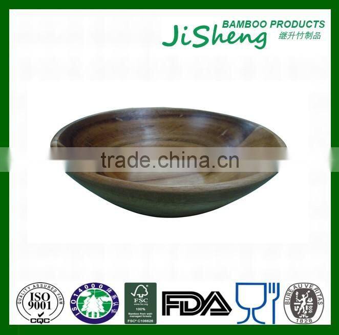 Wholesale 100% Acacia Wood Salad Bowl
