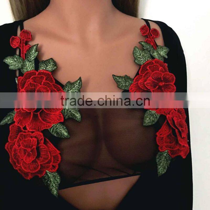Elegant black lace crop top Summer beach backless short halter tops Sexy black party camis gauze women tank top girls short tops