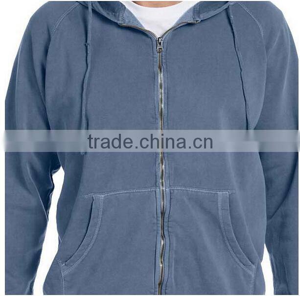 Men's 10-ounce Garment-dyed Full-zip Hoodie