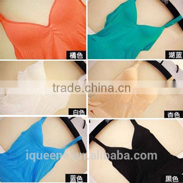 2015 No Rims With Chest Pad Deep V-neck One-Piece Sexy Vest harness