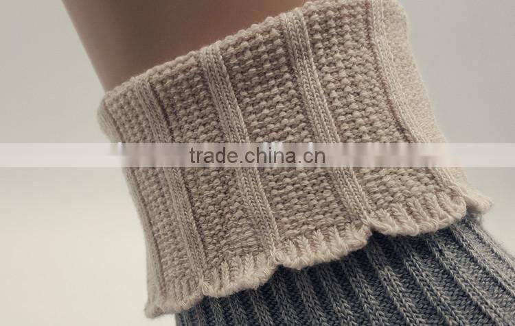 Women wholesale crochet trim boot socks