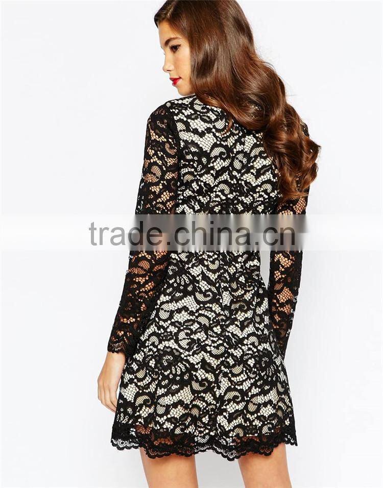 China clothing factory new customize fashion ladies dress sexy ladies dress