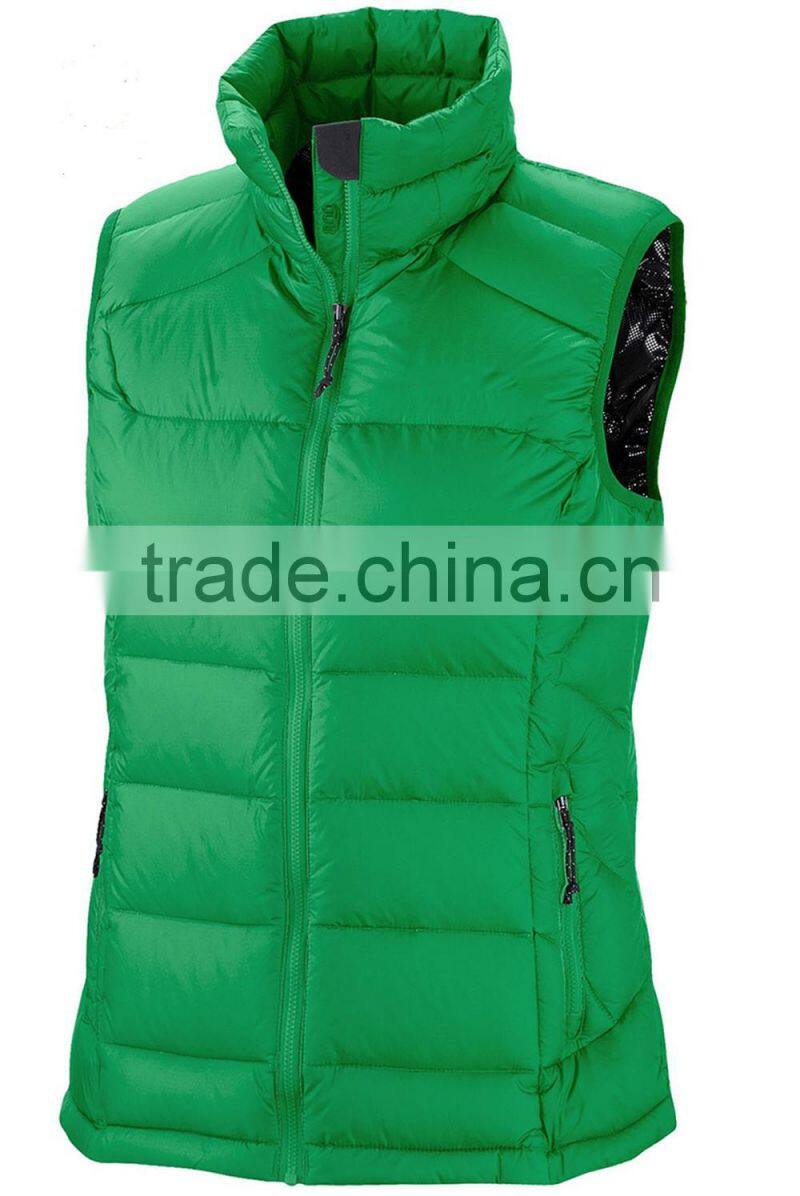 women goose down vest LZ356