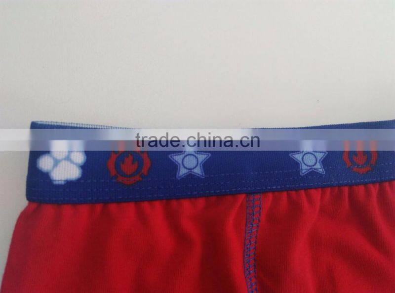 New design boxer hot sale boys brief 90%cotton 10%elastane fashion Children underwear