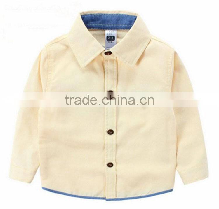 Alibaba wholesales hot sale long sleeve cute multicolored comfortable children's cotton t shirts design for kid