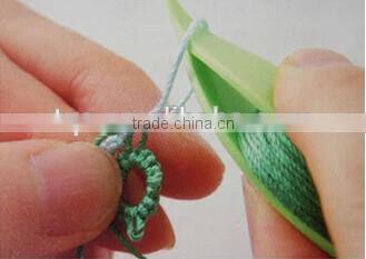 Plastic Tatting Shuttle For Hand Lace Making Craft Knitting Tool 2PCS/set