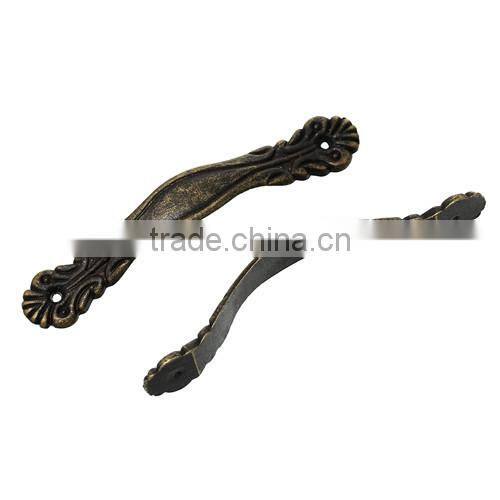 Antique Bronze Pattern Carved Box Lock, Case Lock,Wooden Box Lock Accessory 8.1cmx1.4cm