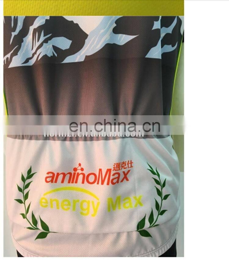 OEM Mountain bike cycling wear top quality short sleeves team cycling jersey clothing manufacturer