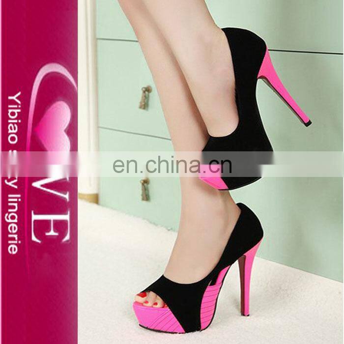 quality guarantee factory direct candy color high heel shoes for ladies fashion footwear