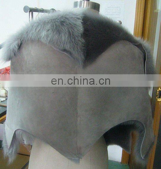 NW-0291ladies shearling cape new style2011