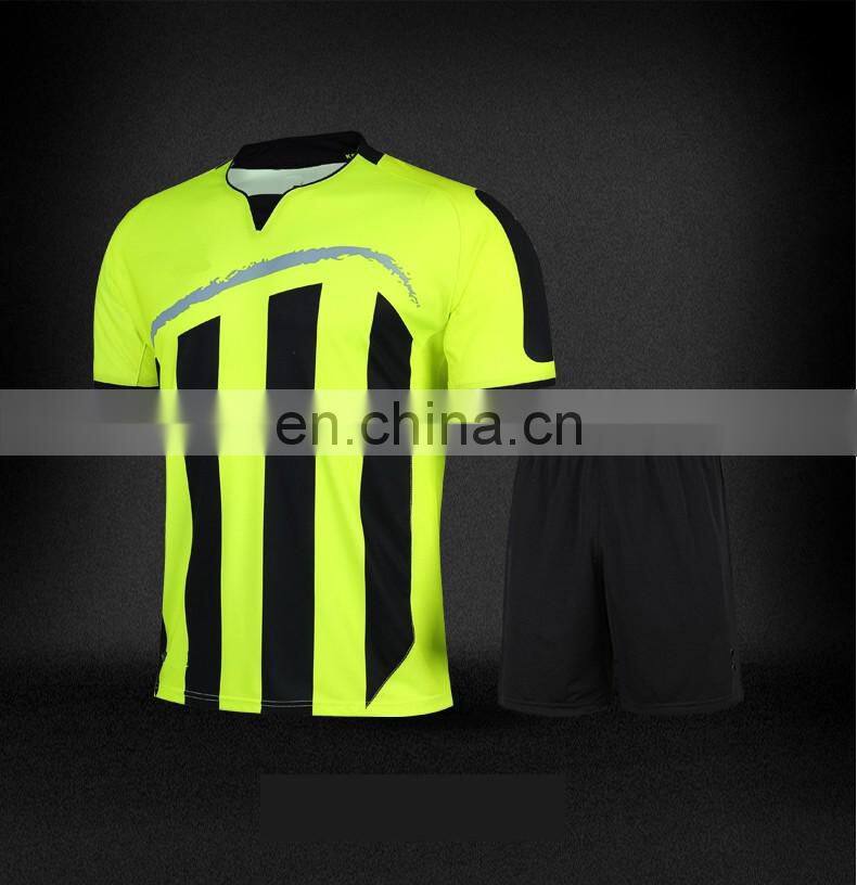 OEM Fashion high quality men soccer jersey sets custom design china supplier