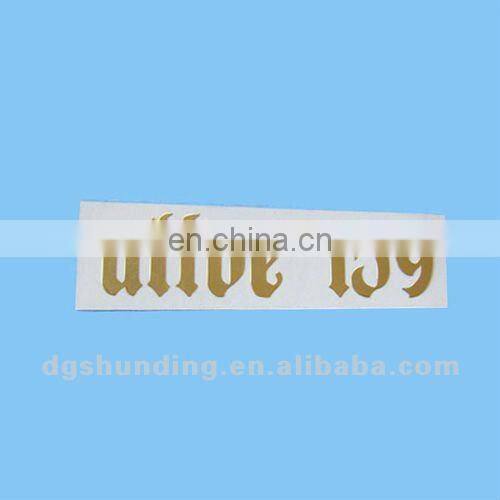 customized festivel wall nickle stickers