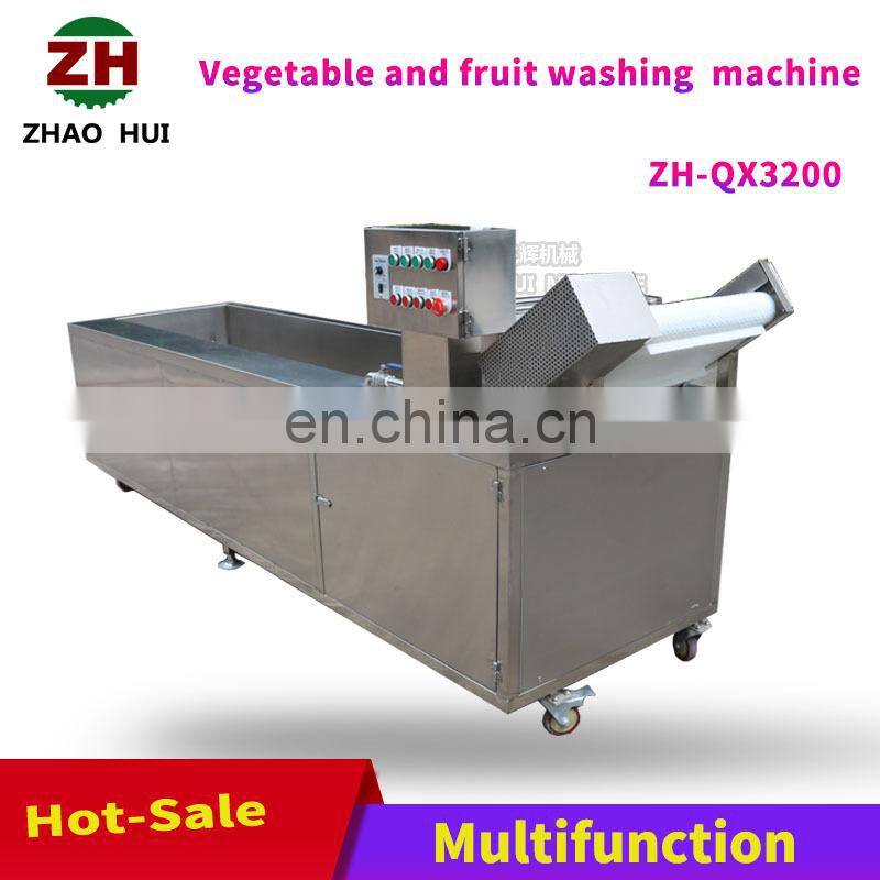 Lettuce leaf vegetables washing machine cabbage air bubble washing machine for food factory