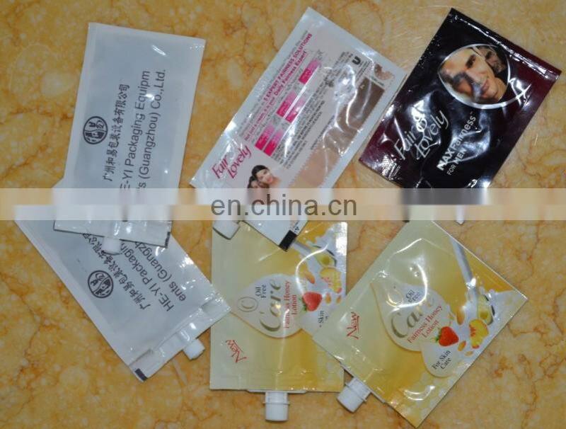 spout pouch making filling sealing machine