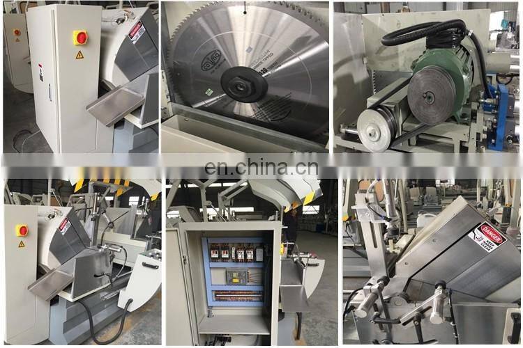 Factory supply aluminium double head mitre saw for sale