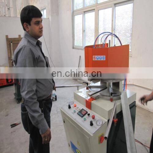 Heavy single-head swing angle cutting saw for pvc windows and doors machine